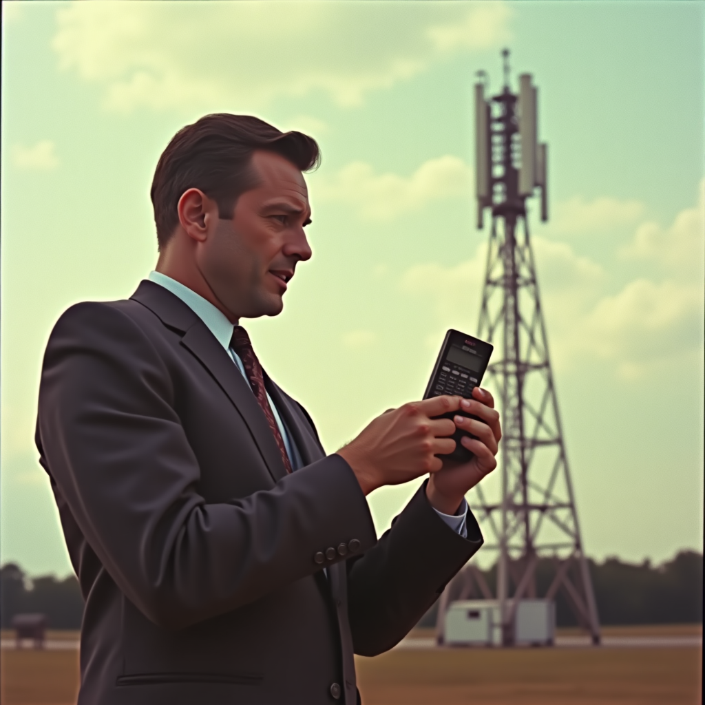 Telefono cellulare della prima generazione